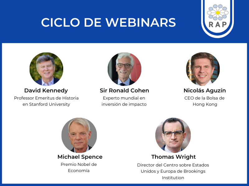 Ciclo de webinars con expositores internacionales