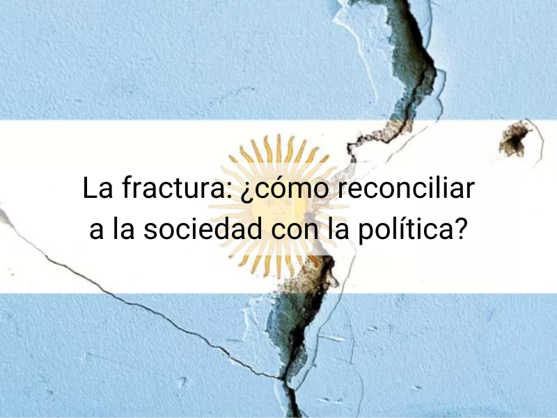 La fractura entre la sociedad y la política